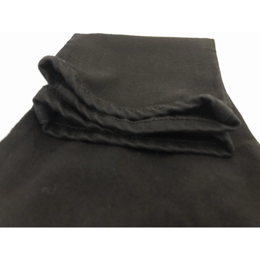 Paige Jeans Women's‎ Size 27 Black Denim Verdugo Ankle Distressed Mid Rise